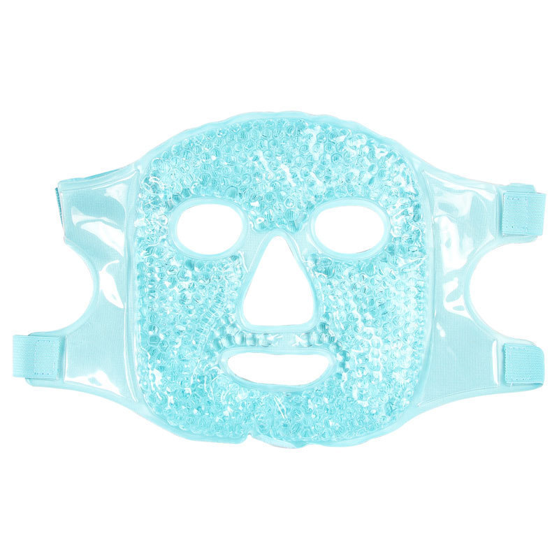 2022 new wholesale reusable customized ice cooling hot heated skin care eye mask gel face mask