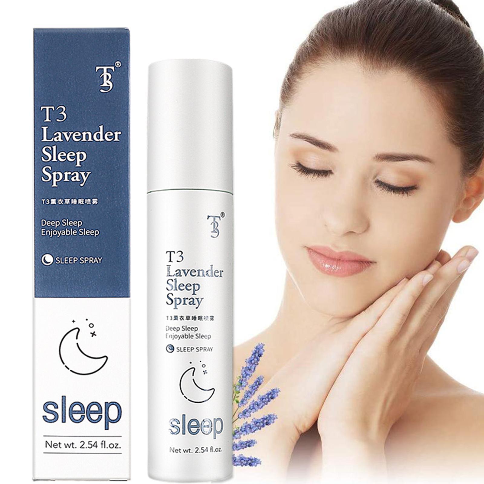 2023 new trending 75ml liquid melatonin improve insomnia sleep aid helping lavender sleep spray