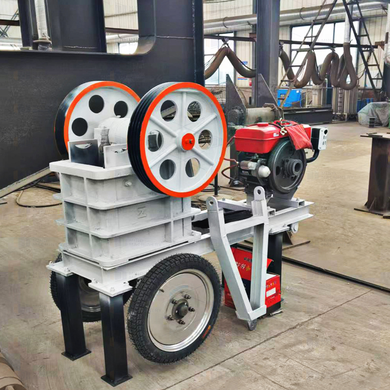 Small size crusher 150x250 200x300 250x400 jaw crusher mini portable mobile diesel stone jaw crusher cheap prices