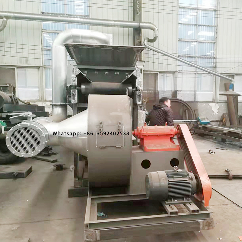 Msw Industrial Light Material Air Drum Separator, Air Classifier Centrifugal Separator