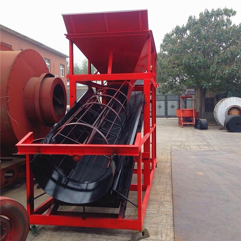 Rotary Drum Sieve Sand and Stone Separator Small Trommel Screen