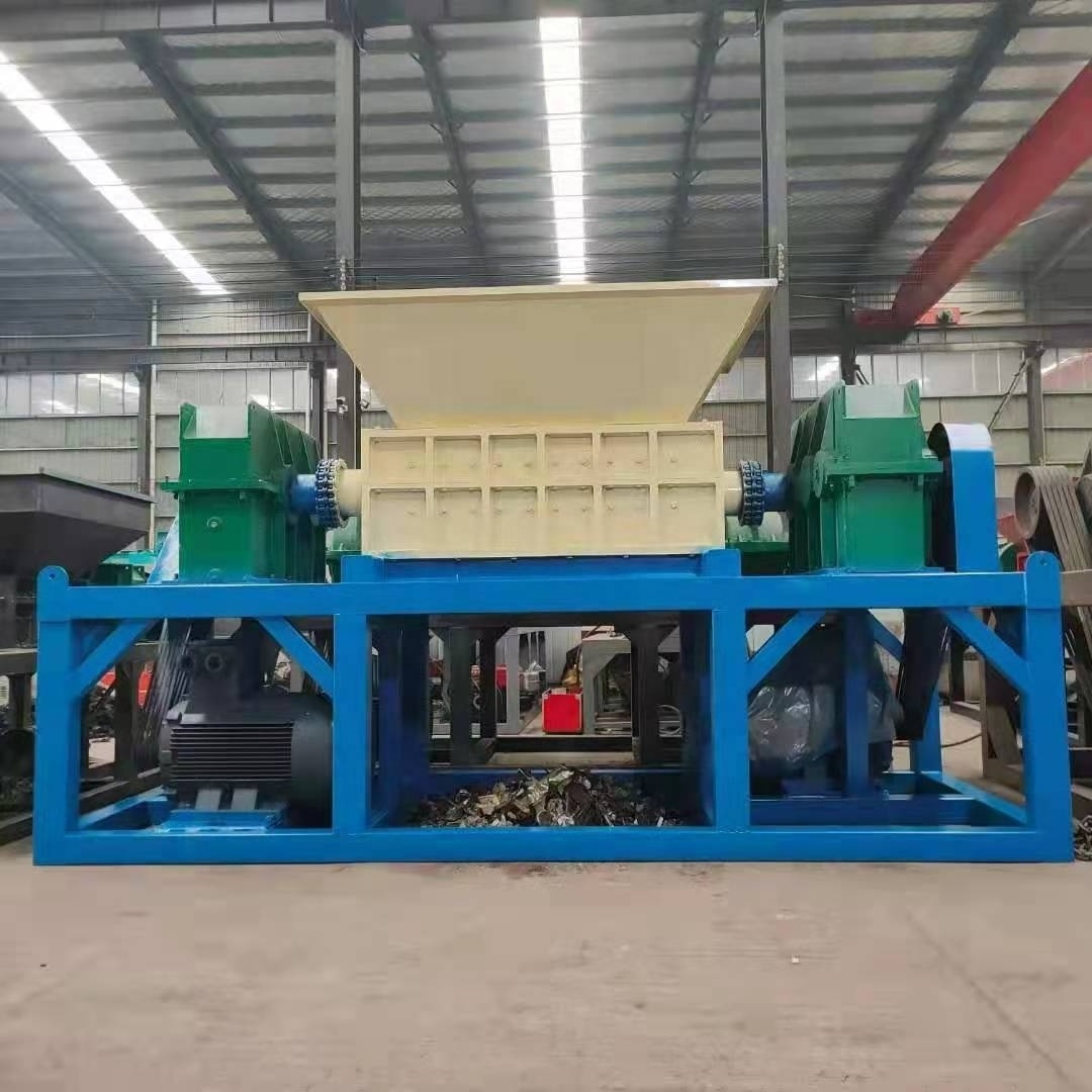 waste garbage shredder cutter machine wood shredder machine tyre shredder machine