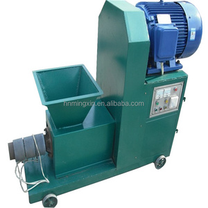 wood sawdust olive rice husk lump straw charcoal briquette making machine