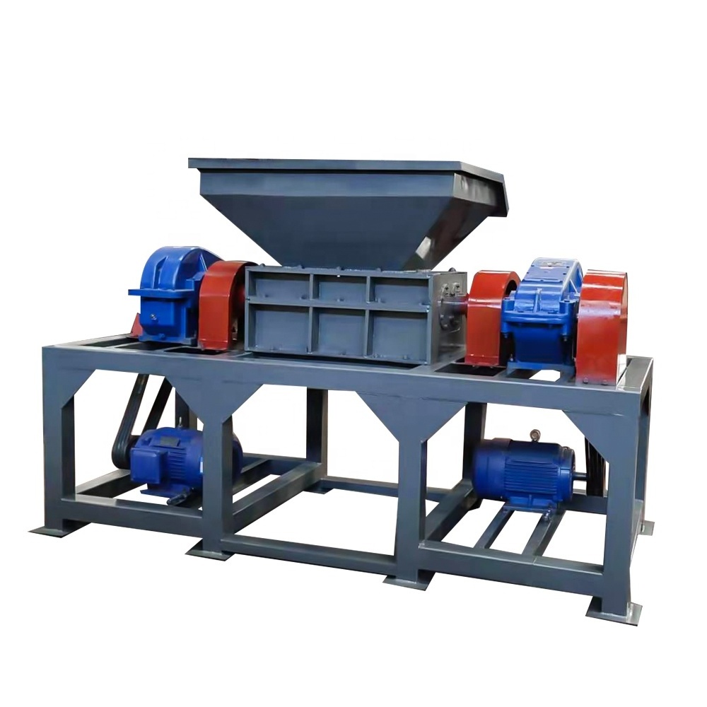 600 Model Double Shaft Textile Shredder/Copper Cable Shredder Machine for Recycling