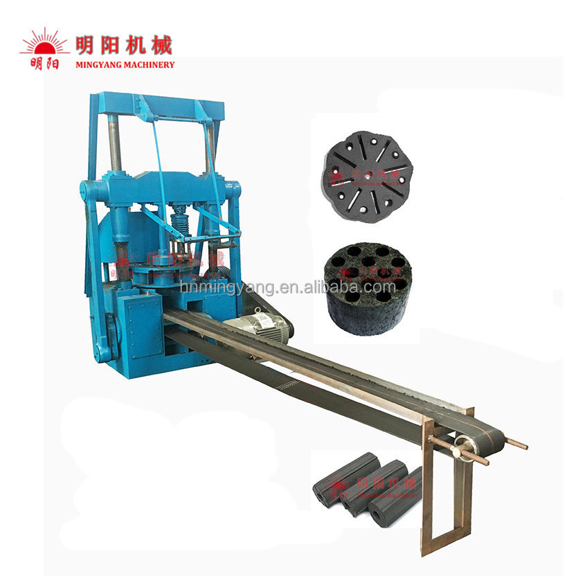 Excellent Bio Coconut Shell Compressed Coal Making Machine Charcoal Briquettes Machine