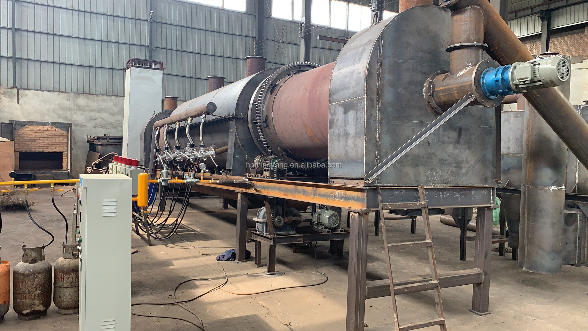 Continuous Carbonization Furnace Charcoal Making Machine Charcoal Kiln Carbonization Oven