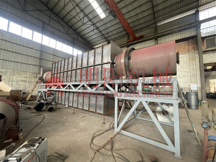 Smokeless Biomass Charcoal Pyrolysis Carbonization Furnace Wood Coconut Shell Charcoal Making Machine