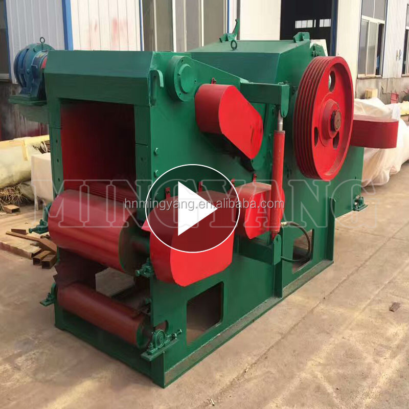 CE approved tractor wood chipper/firewood chips making machine/drum bamboo chipper