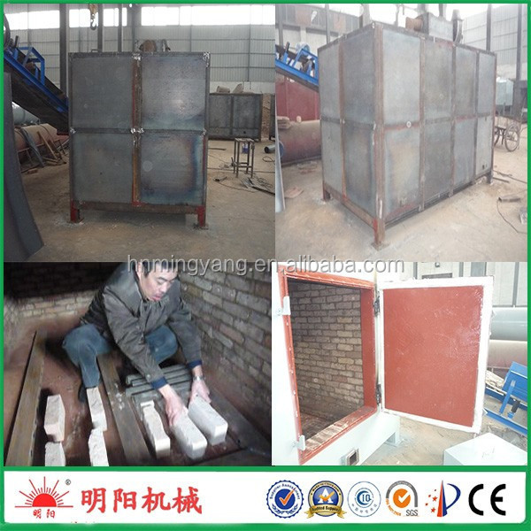 1.5-2ton/24h square charcoal carbonization stove/carbonization furnace on sale