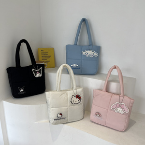 Sanrio Bags Wholesale Price  My Melody Hello KT Cinnamoroll Bag Cartoon Plushies Makeup Bag Sanrio