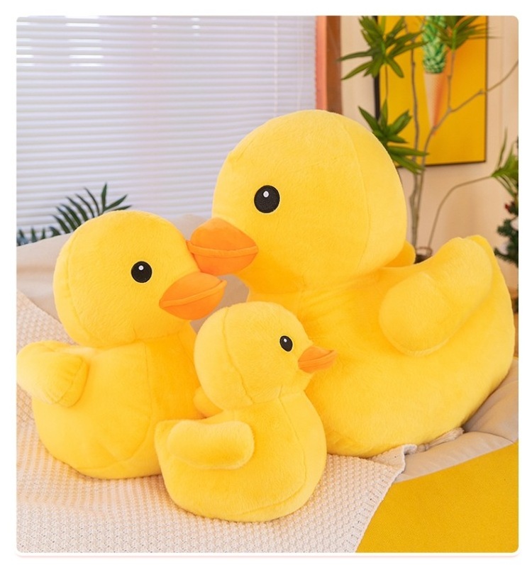 Stuffed Animals Toys Plush Duck For Claw Machine Sofa Pillow Cushions Soft Plush Toys Duck