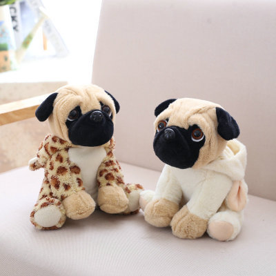 Wholesale Creative Animal Plush Transform Shar Pei Dog Doll Puppy Plush Toy Wedding Gift Doll Claw Machine Shar Pei Dog Toy