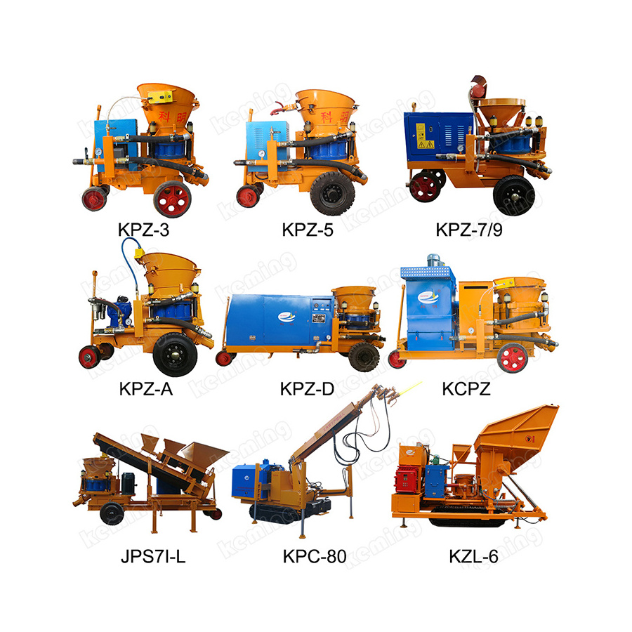 Wholesale Price Dry Shotcrete Machine , Wet Shotcrete Machine for Sale