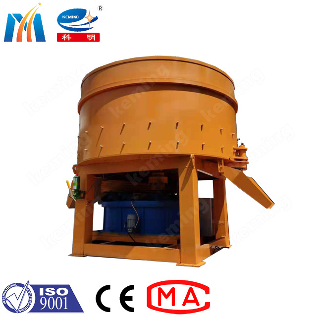 dry construction mixer KJW 1000 Industrial Pan Mixer 1000L concrete mixer with cover