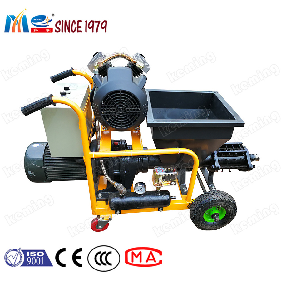 Factory Best Selling Screw Pumping Cement Mortar Plastering Machine Automatic