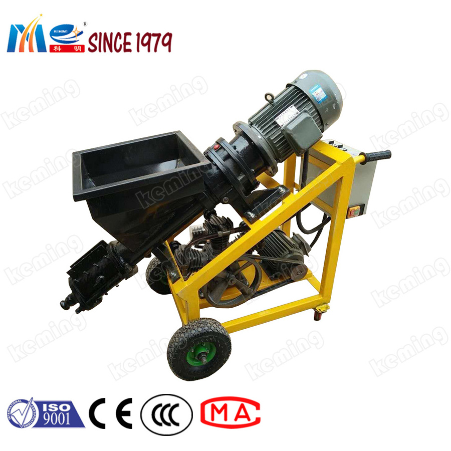 Factory Best Selling Screw Pumping Cement Mortar Plastering Machine Automatic