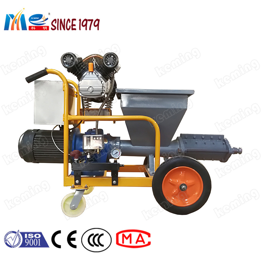 China Portable Cement Mortar Plastering Machine for Wall