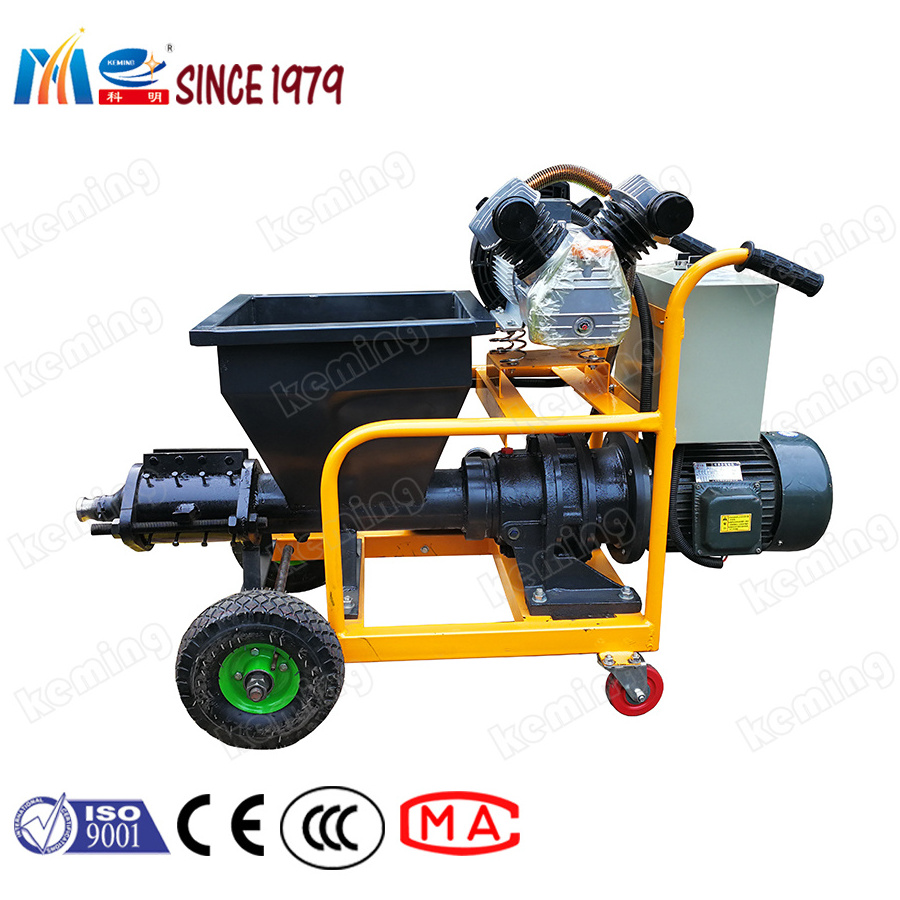 Factory Best Selling Screw Pumping Cement Mortar Plastering Machine Automatic