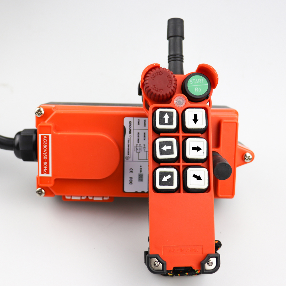 Industrial Crane Remote Controller F21-E1 Wireless Switches for Hoist Crane Lift AC 380V 220V DC 12V 24V