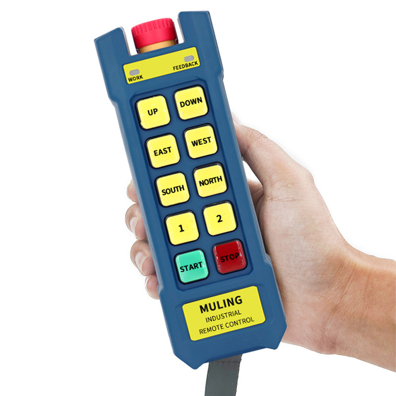 ML-K8+ Ip68  industrial universal radio wireless 24 volts  8 channel wireless remote control switch