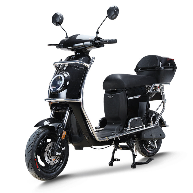 CKD SKD China supplier best quality scooter 350w 500w run with battery unisex electric motorcycle for adults moped