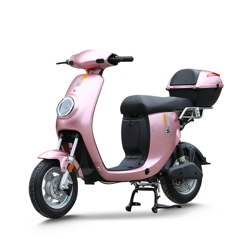 CKD SKD China supplier best quality scooter 350w 500w run with battery unisex electric motorcycle for adults moped