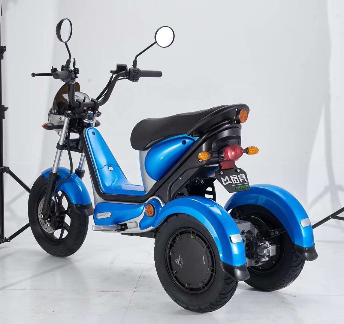 EEC certificate COC road 3 wheel 72v electric motorcycle for adults electric scooters