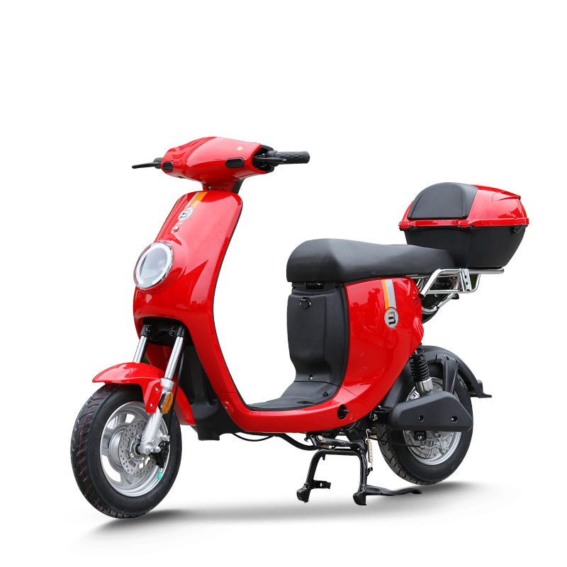 CKD SKD China supplier best quality scooter 350w 500w run with battery unisex electric motorcycle for adults moped