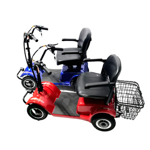 China factory supply citycoco 4 wheel waterproof electric scooter with basket