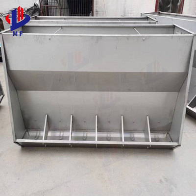 Piglet trough double side stainless steel pig farm hog feeding equipment