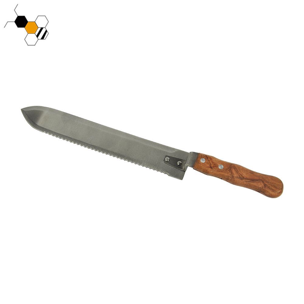 Beekeeping Stainless Steel Honey Serrated Scraper Knife