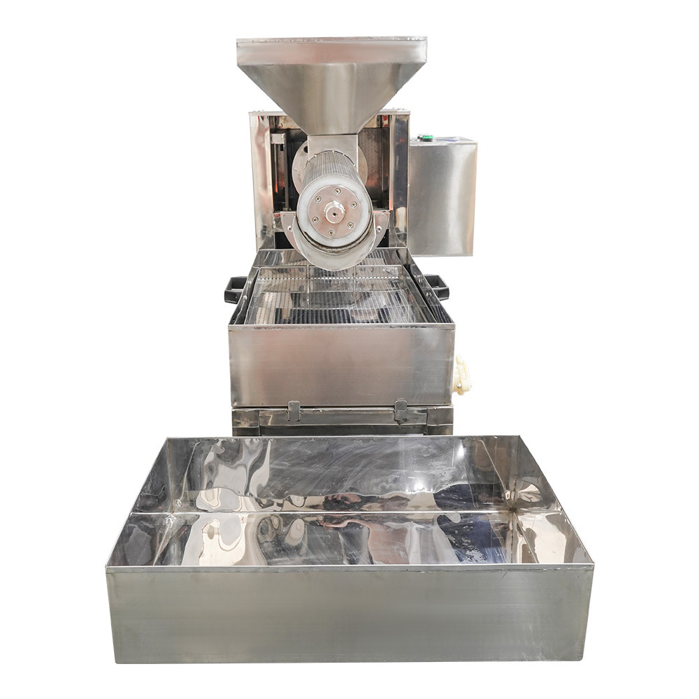 Honey capping extruder machine screw type honey wax separator machine