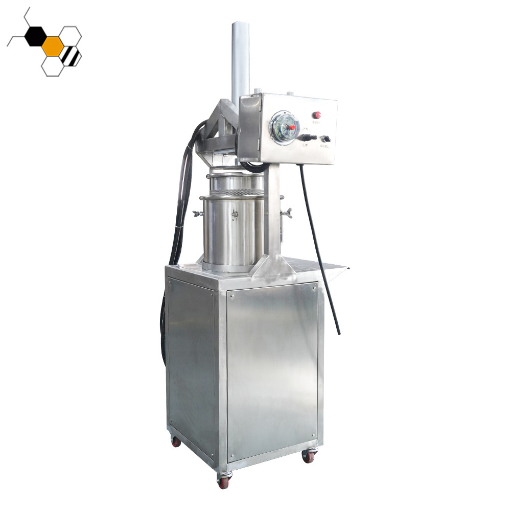 304 Stainless steel wax and honey separator filter wax honey press machine