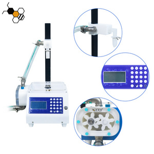 Flow Weighing Type Fully Automatic Dispensing Filling Machine 50-5000g Honey Sesame Sauce Oil Filling Machine