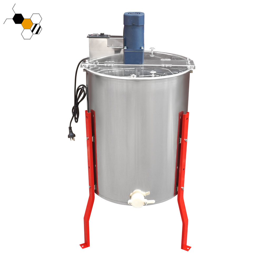 Multi-sweet 4 frames electric motor honey extractor 304 stainless steel used for honey centrifuge