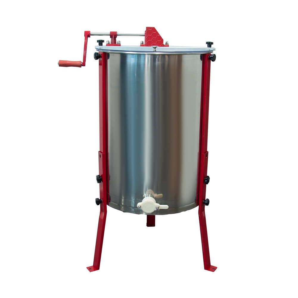 Multi-sweet honey processing machine honey centrifuge 4 frames manual honey extractor