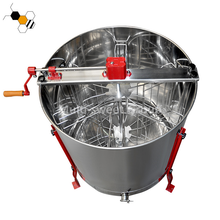 Multi-Sweet honey centrifuge tools manual bee honey extractor 6 frames