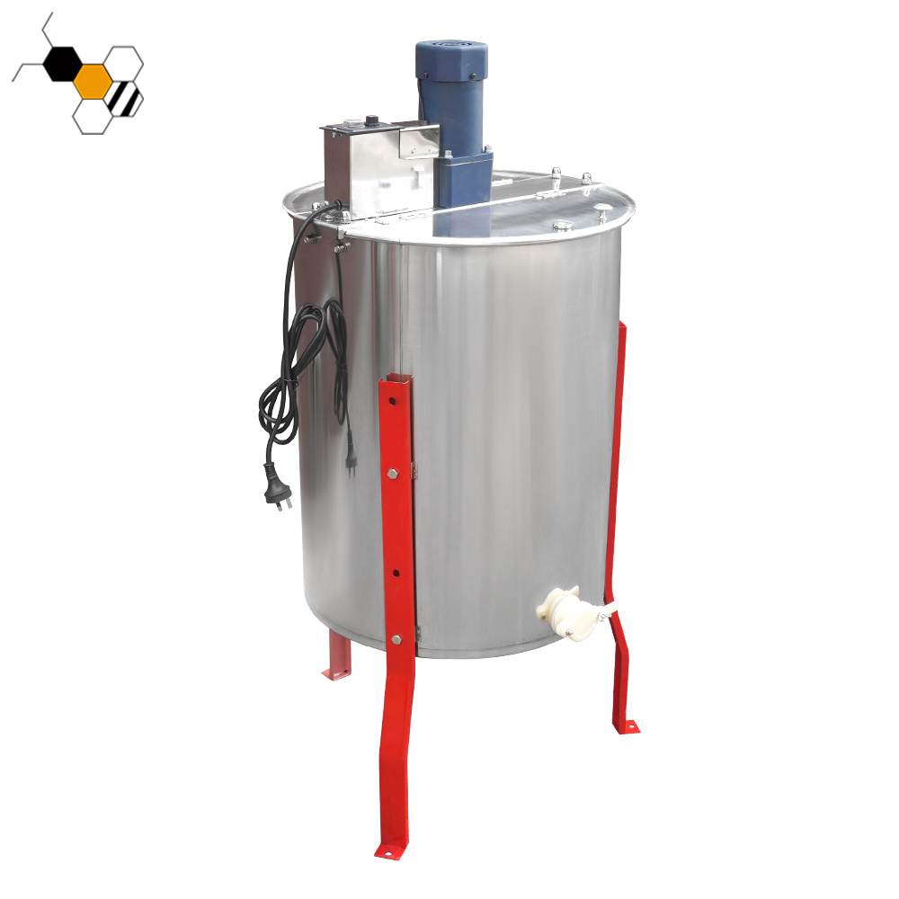 Multi-sweet 4 frames electric motor honey extractor 304 stainless steel used for honey centrifuge