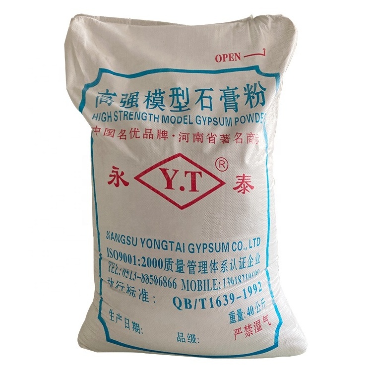 Whiteness Cheap gypsum plaster powder price per ton for chalk making gypsum powder for chalk making