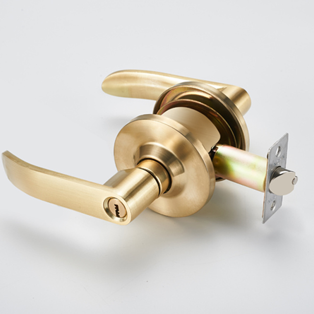 CE  Zinc Alloy Residential Commercial Heavy Duty Lever  handle lock for wooden door