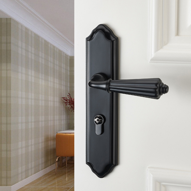 Good Quality European-Style Door Handle Indoor Silent Anti-Theft Split Door Lock