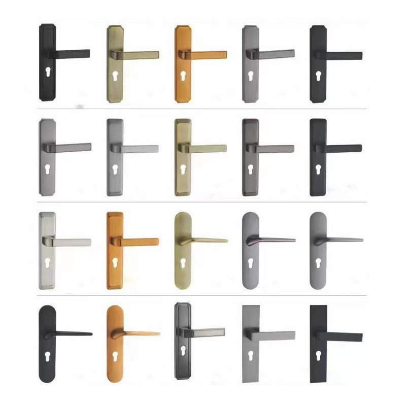 stainless steel modern entrance door pull handle wooden hidden door lock mortise hardware door lock