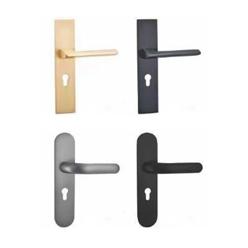 stainless steel modern entrance door pull handle wooden hidden door lock mortise hardware door lock