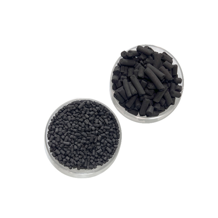 3mm 4mm cylindrical granular activated carbon for air purify