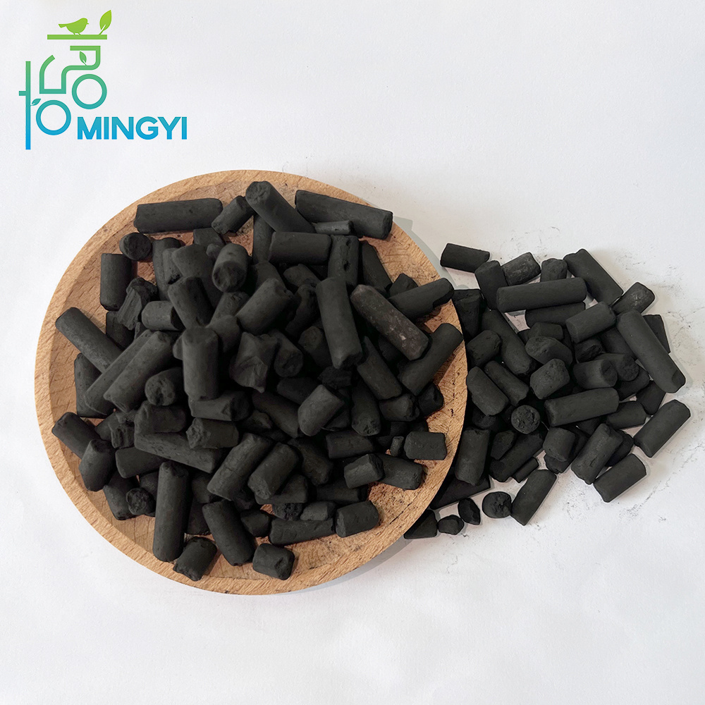 3mm 4mm cylindrical granular activated carbon for air purify