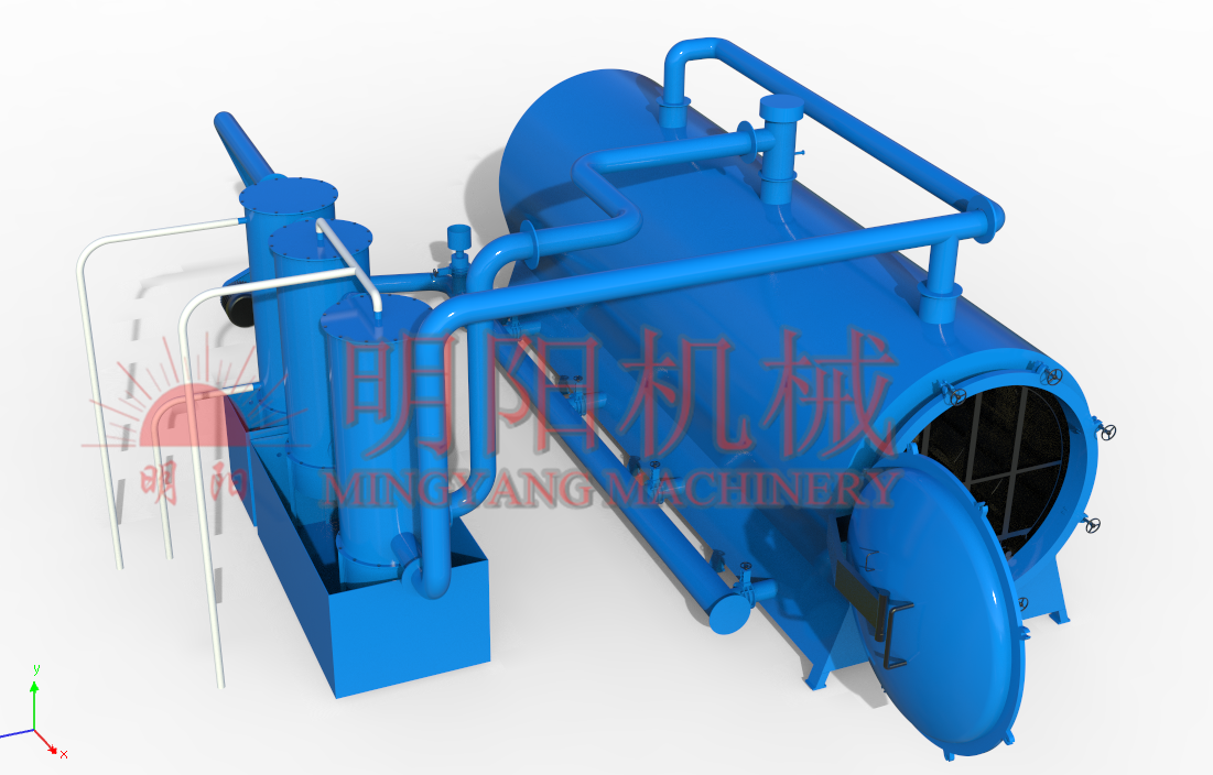 Recycle Waste Hard Wood Sawdust Briquette Charcoal Making Machine For Making BBQ Charcoal Briquette charcoal kiln for bamboo