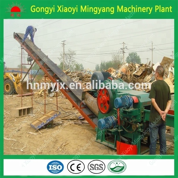 Factory sale Popular wood pallet crusher machine wooden wood pallet crushing machine board shredder