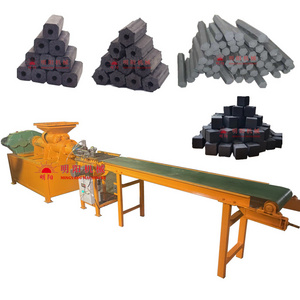 Factory Supply Bamboo Wood Coconut Shell Charcoal Coal Compress Processing Machinery To Get Compressed Charcoal