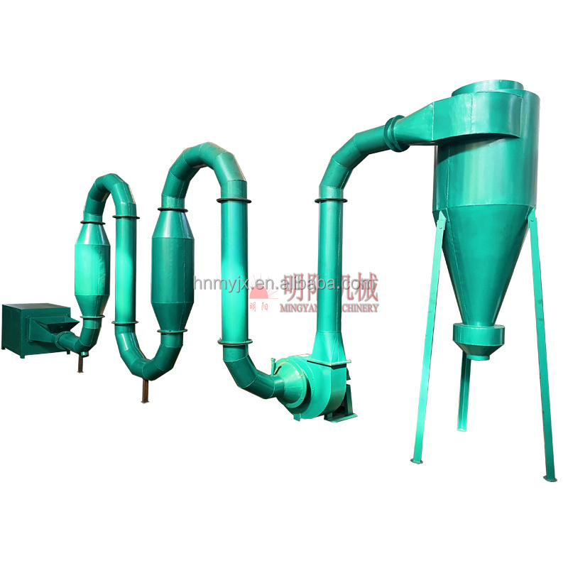 Pipe Wood Dust Sawdust Dryer Airflow Wood Sawdust Drying Dryer Machine For Sale