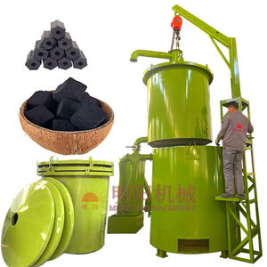 Factory plant sale environment friendly biochar making machine/ retorting biochar charcoal machine